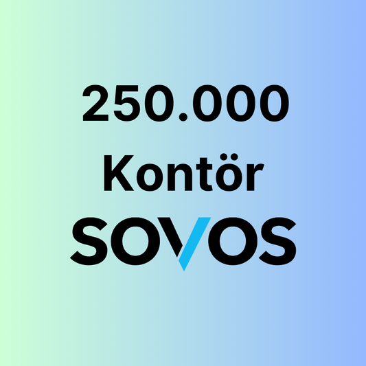 250.000 Adet Sovos e-Fatura Kontör Paketi