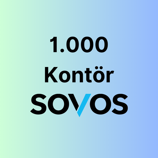 1.000 Adet Sovos e-Fatura Kontör Paketi