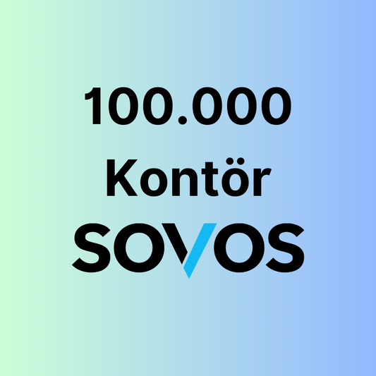 100.000 Adet Sovos e-Fatura Kontör Paketi