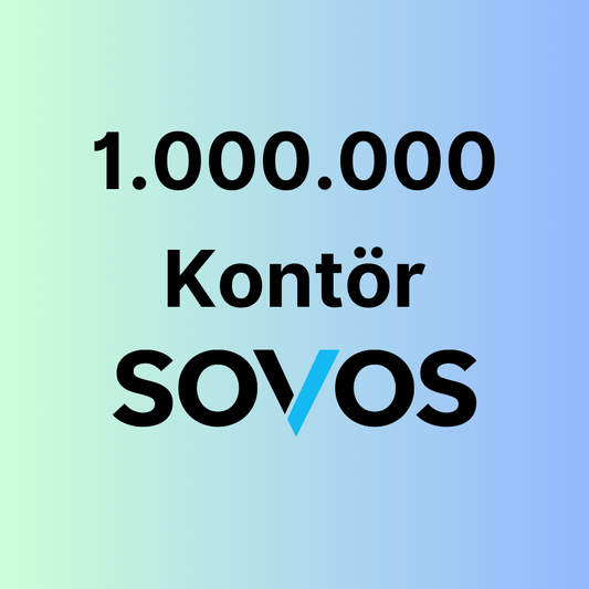 1.000.000 Adet Sovos e-Fatura Kontör Paketi