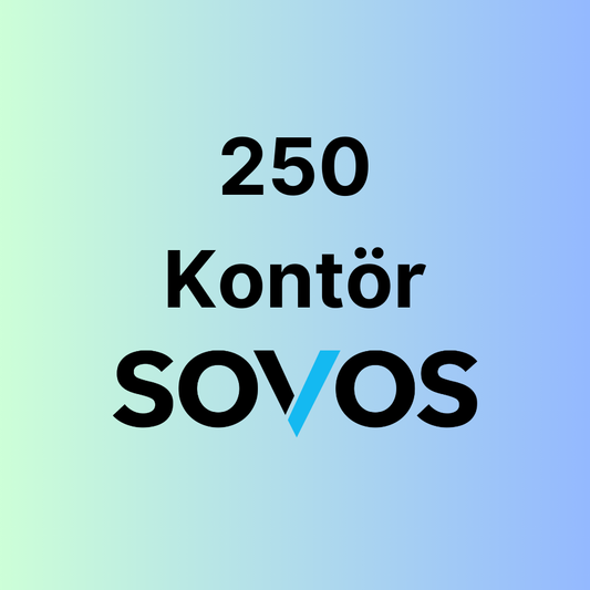 250 Adet Sovos e-Fatura Kontör Paketi