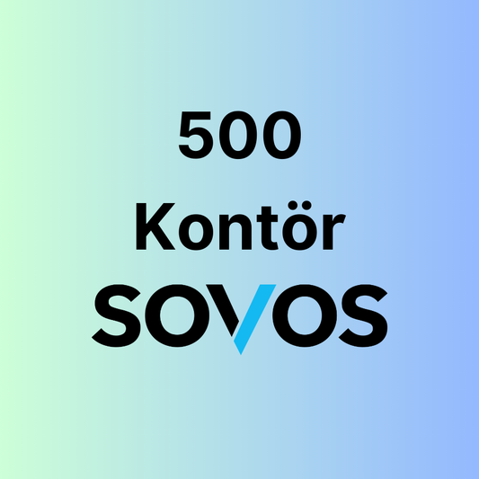 500 Adet Sovos e-Fatura Kontör Paketi