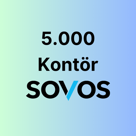 5.000 Adet Sovos e-Fatura Kontör Paketi