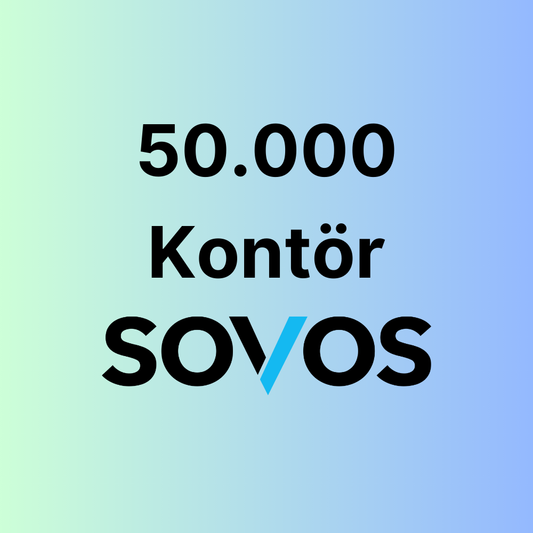 50.000 Adet Sovos e-Fatura Kontör Paketi